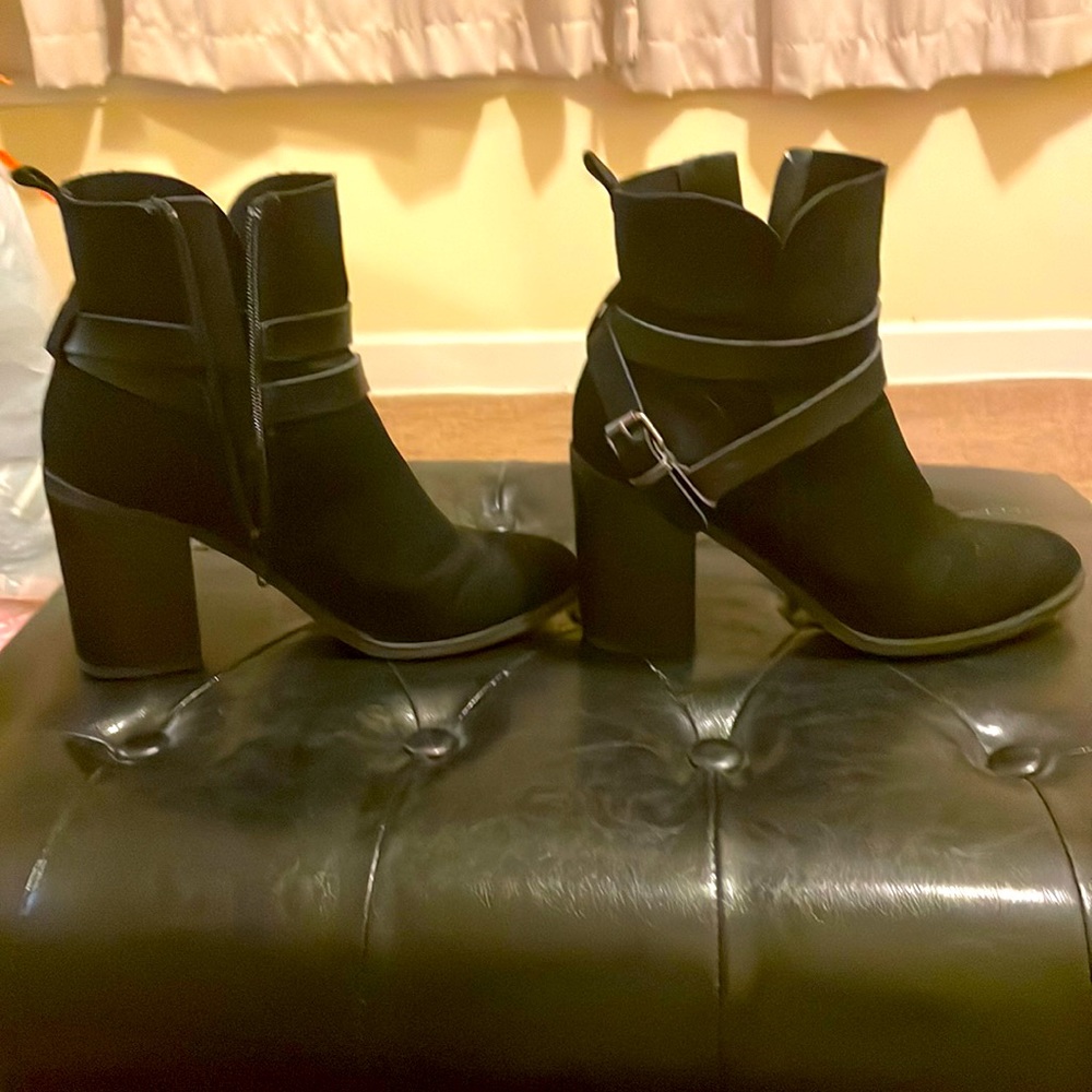 Black booties